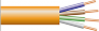 Multiconductor cable stripping
