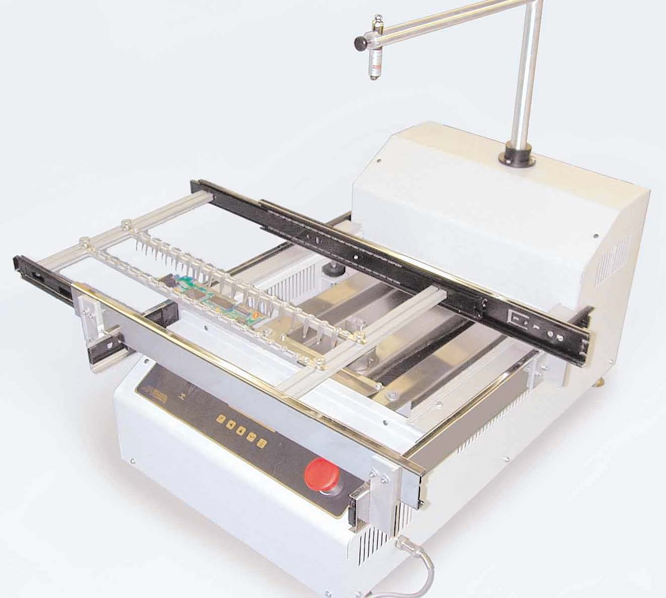 X, Y and Z Universal Board Fixture Option for the GW-10 Solder Fountain.