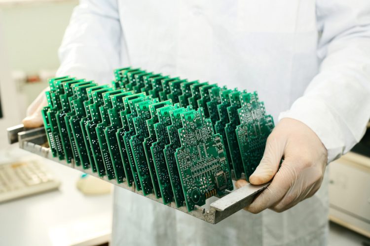 prototype printed circuit board