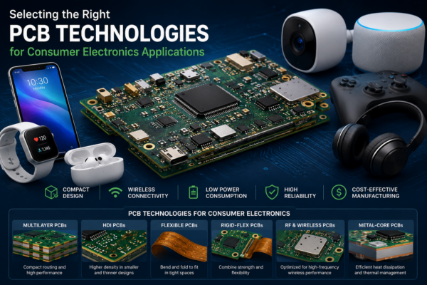 Selecting the Right PCB Technologies Consumer Electronic Application